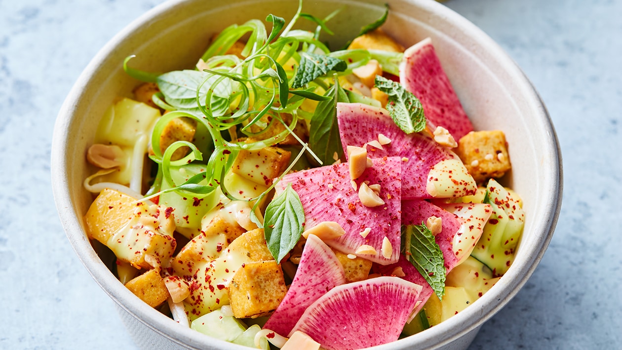 Maleisische fruit salade met tofu (delivery) Maleisische fruit salade met tofu (delivery)